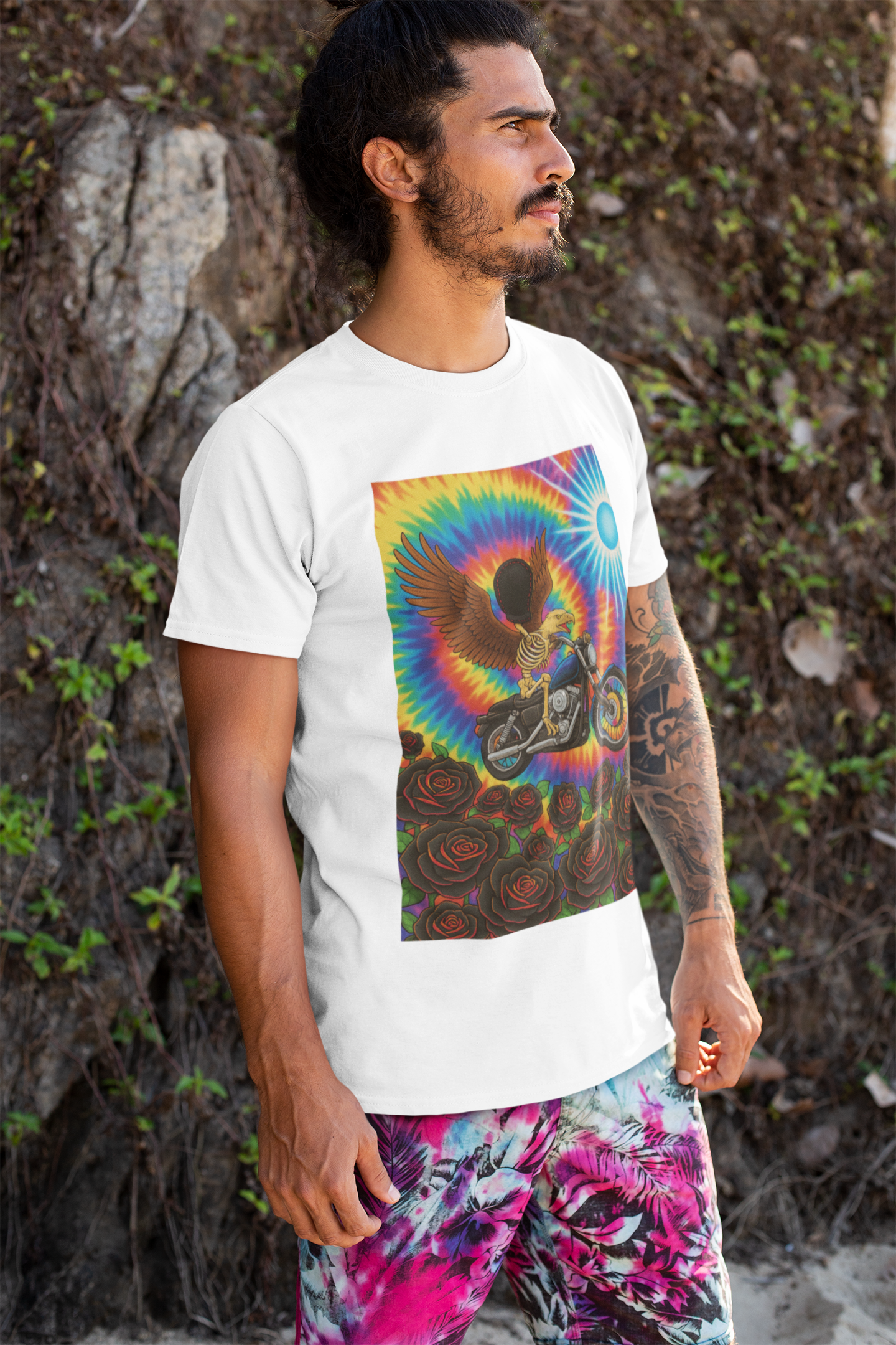 The flight of the cosmic mitten.